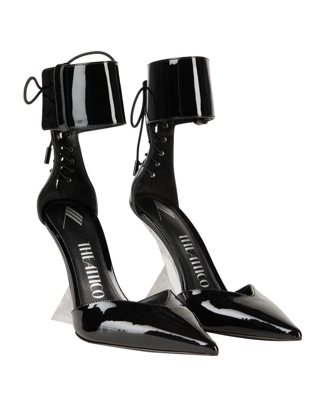 The Attico Black Pumps Leather