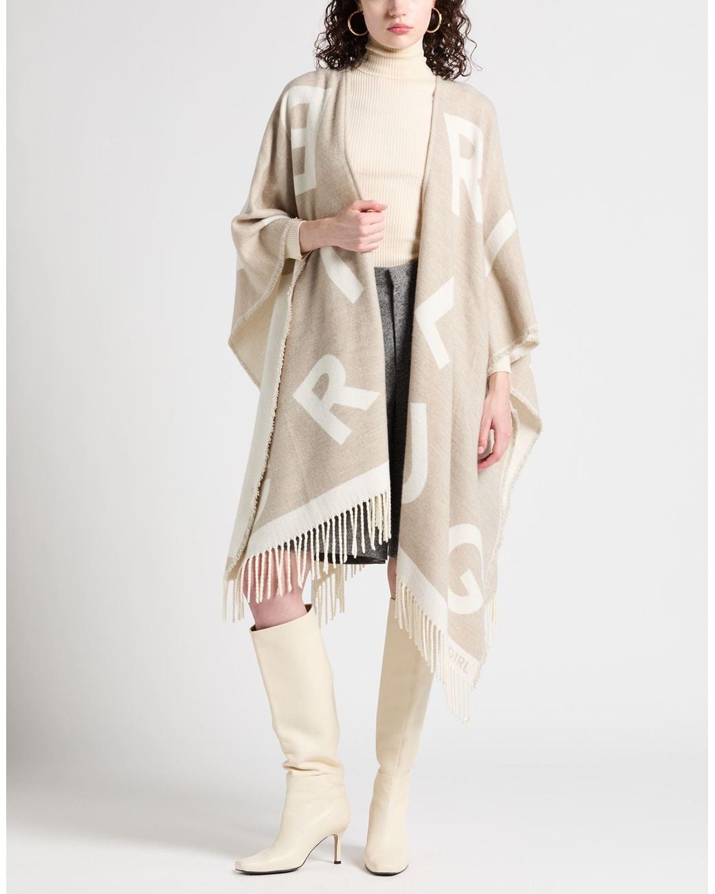 Blugirl Blumarine Natural Cape
