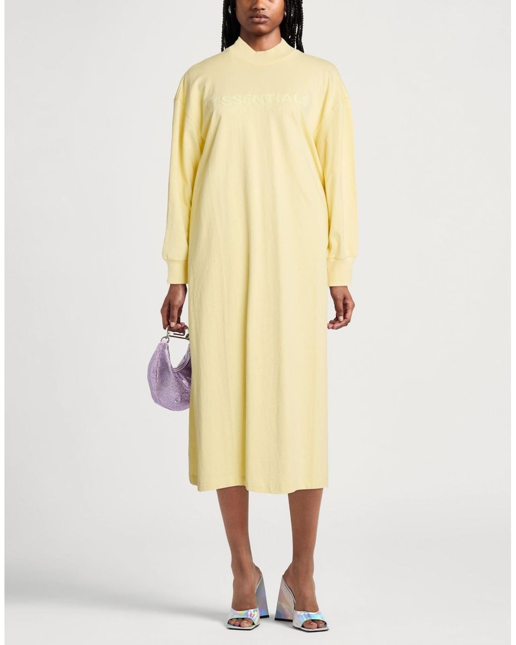 Fear Of God Yellow Midi Dress