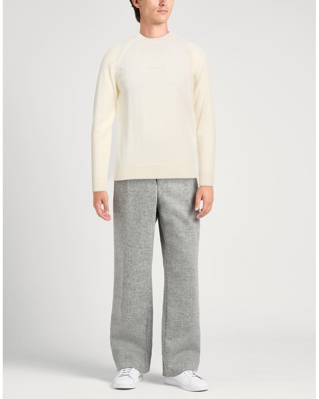 Eleventy White Jumper for men