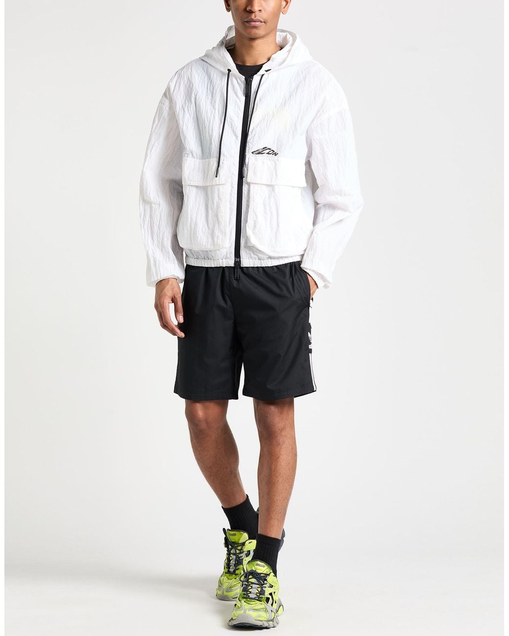 DSquared² White Jacket Polyamide for men