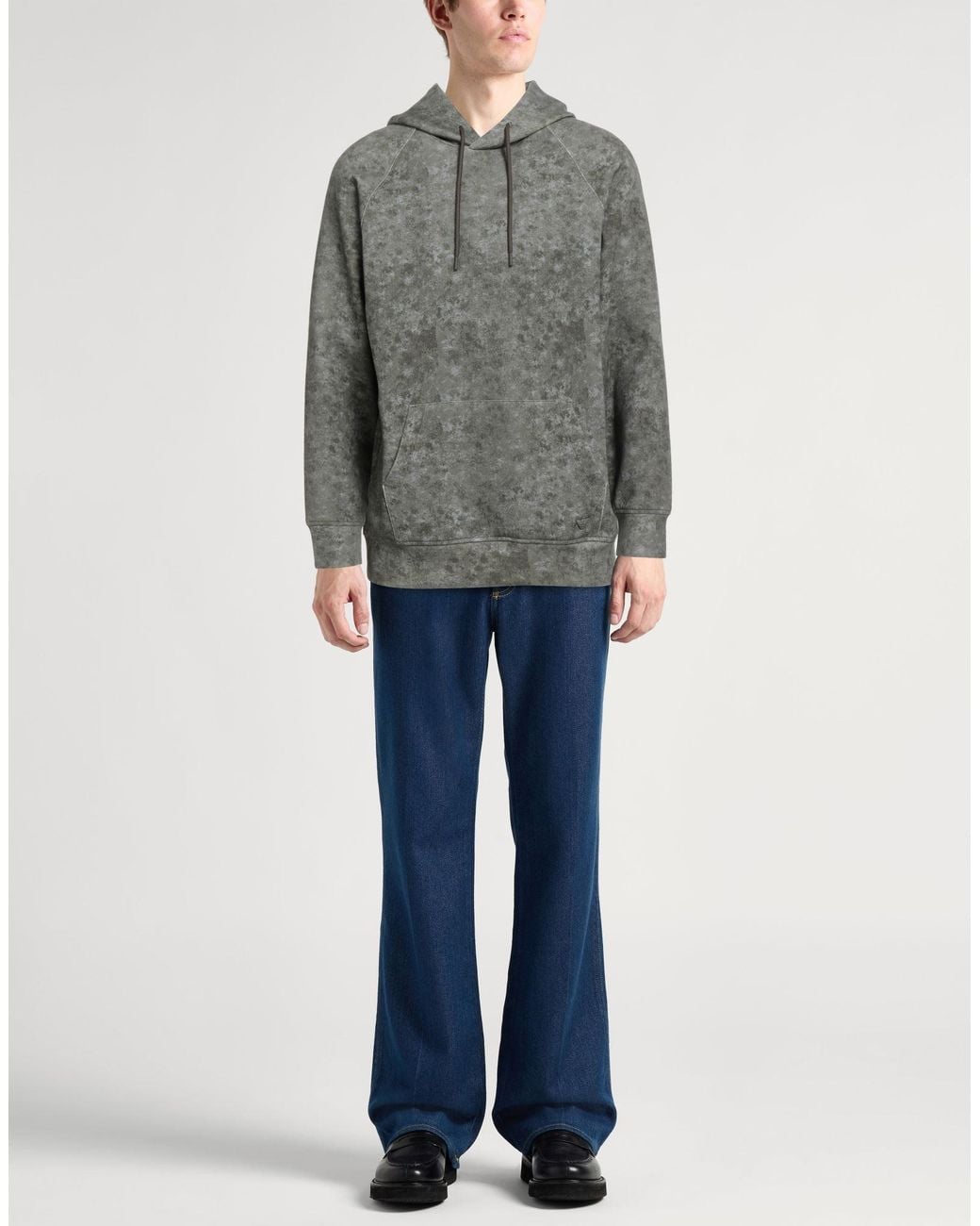 Emporio Armani Gray Sweatshirt for men