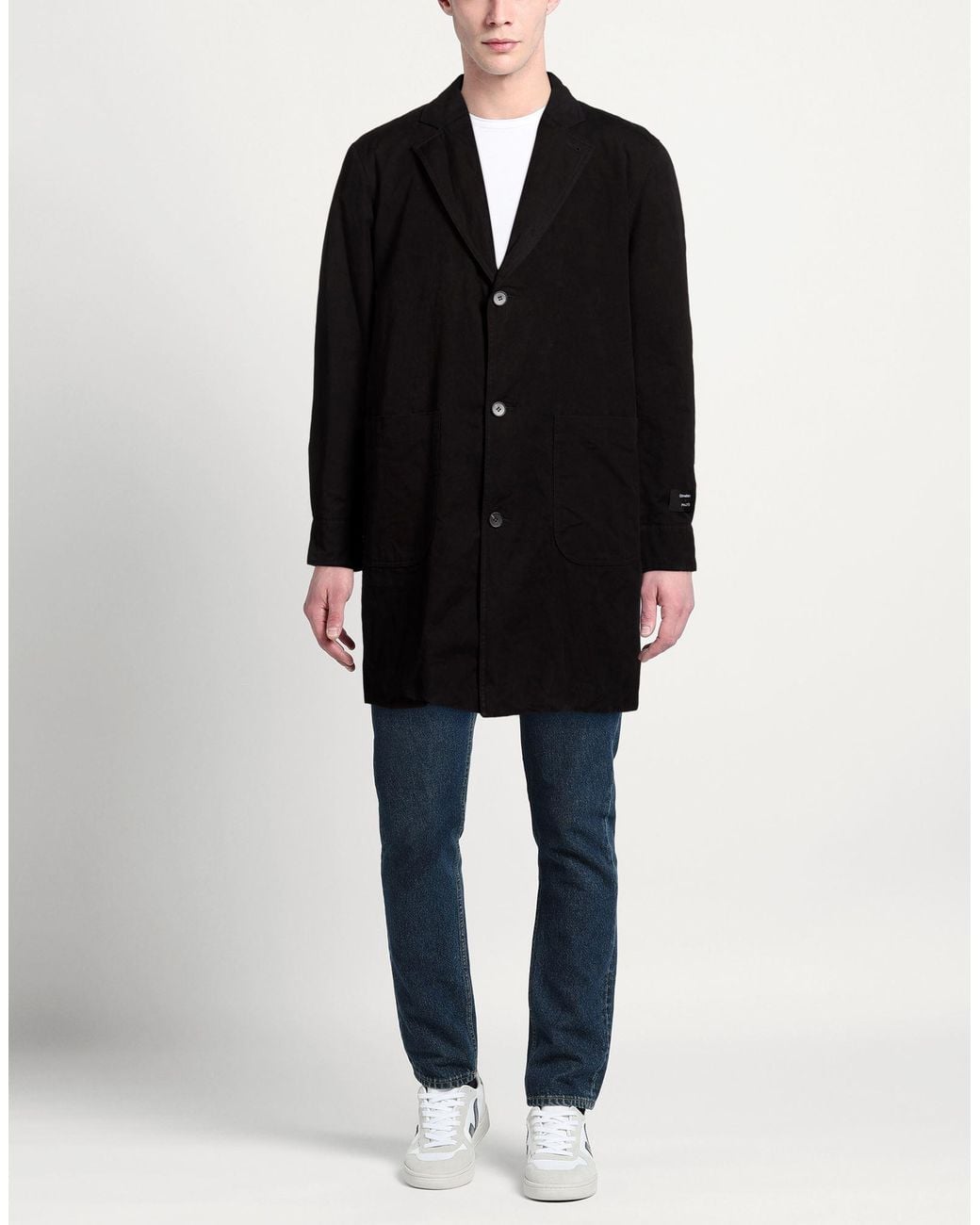 Paltò Black Coat for men