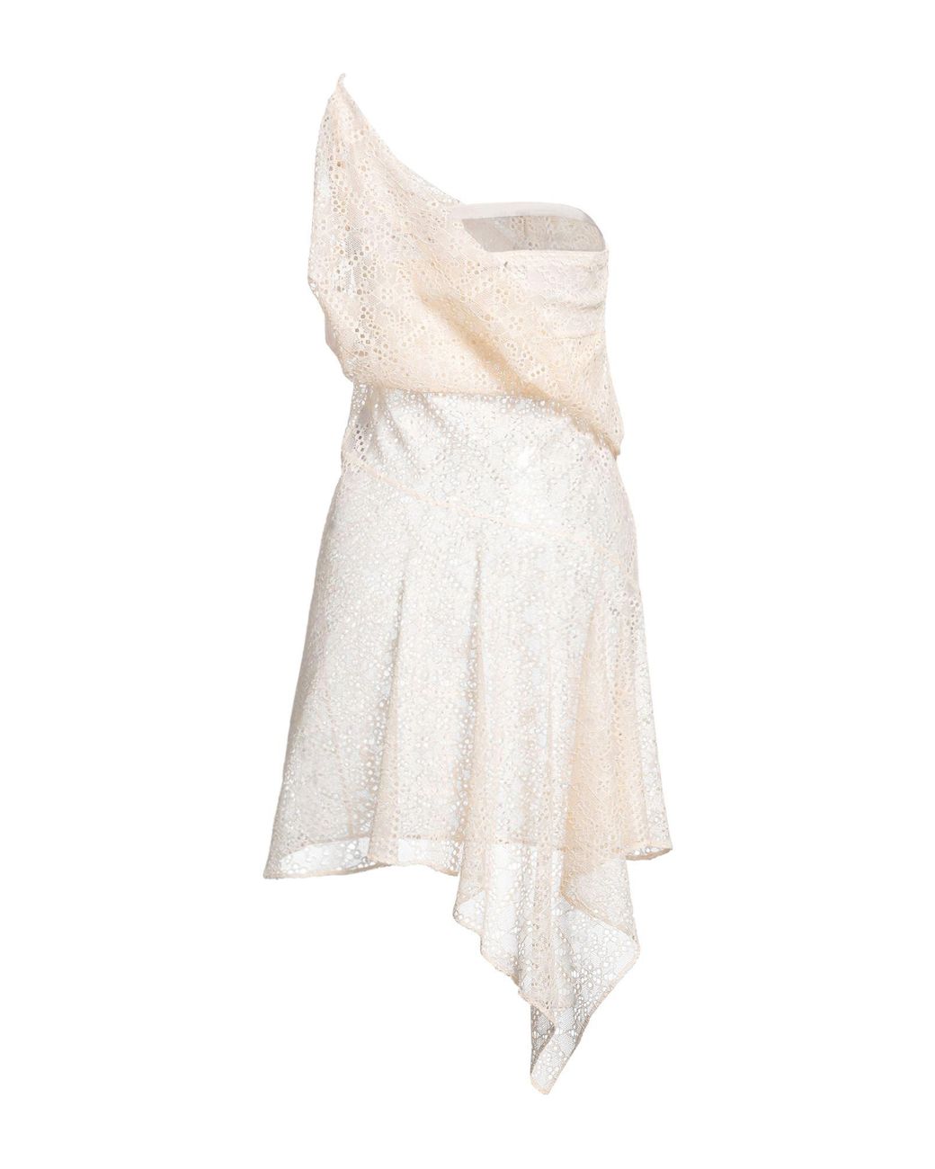 DSquared² White Mini-Kleid