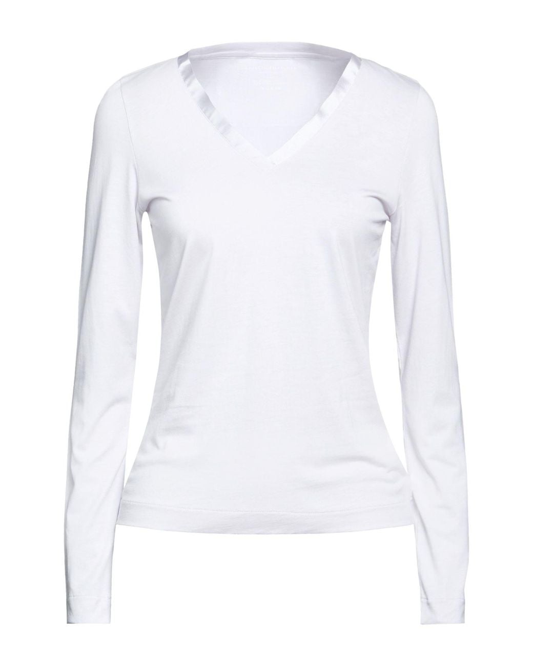Majestic Filatures White T-Shirt Lyocell, Organic Cotton