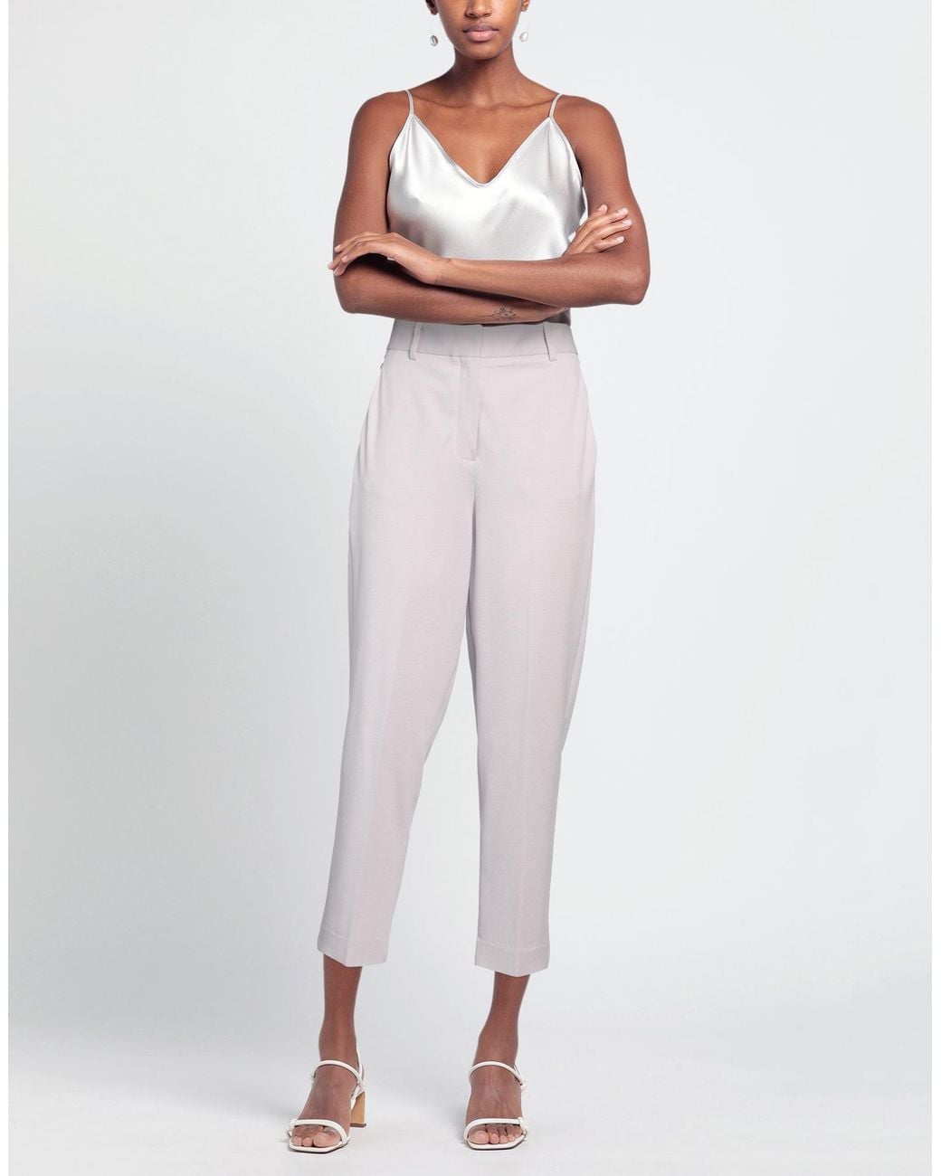 Circolo 1901 Gray Pants