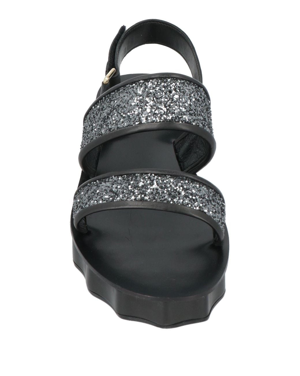 L'Autre Chose Black Sandals
