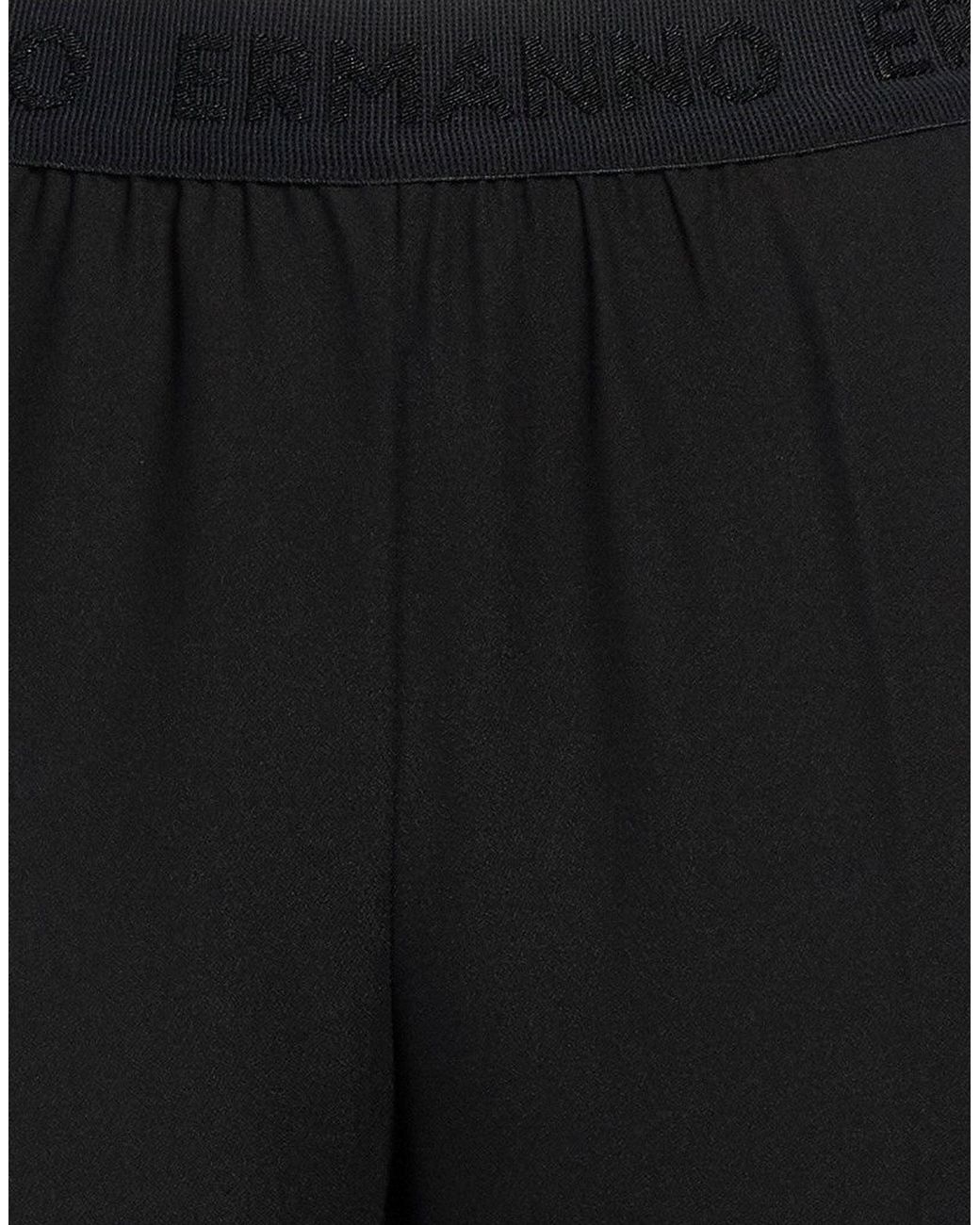 ERMANNO FIRENZE Black Pants Polyester