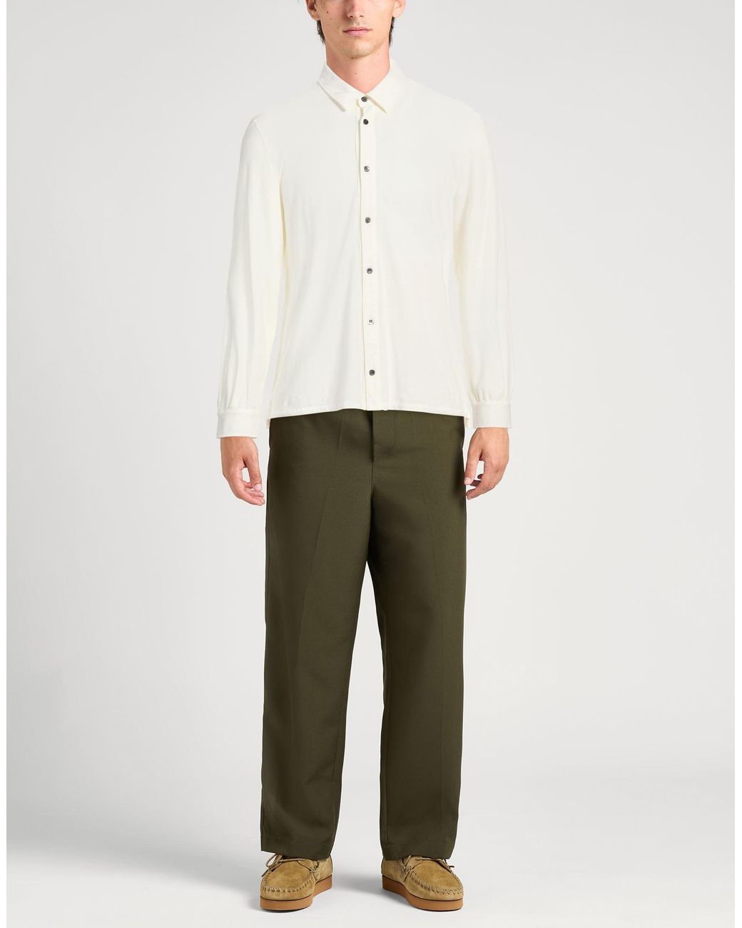 Chemise Alpha Studio pour homme en coloris White