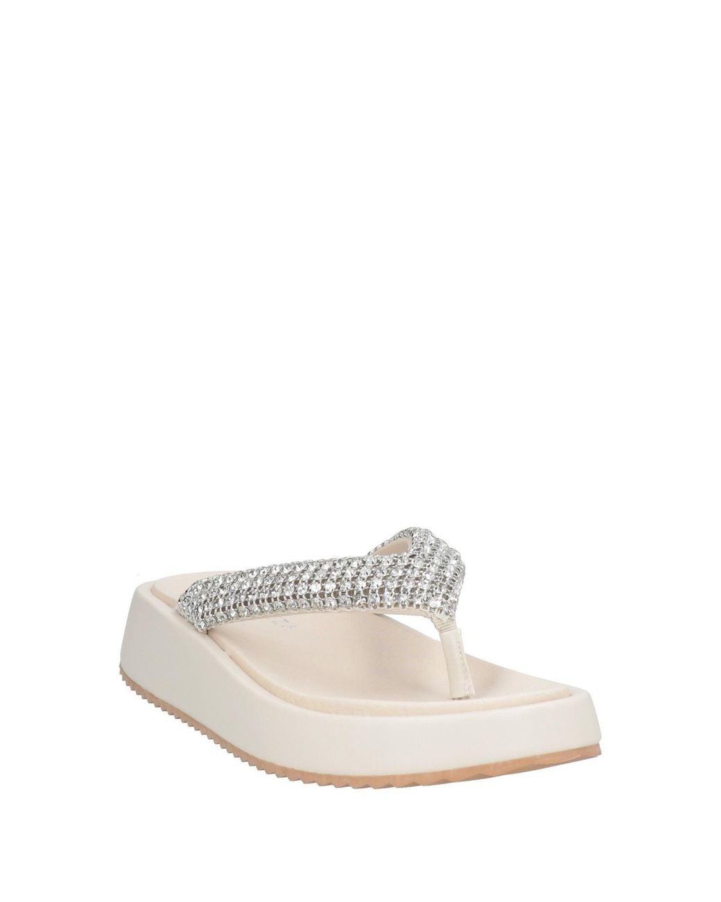 Apepazza White Thong Sandal