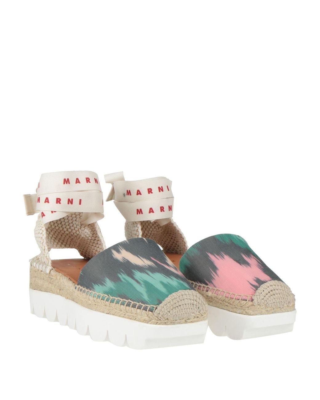 Espadrillas di Marni in Green