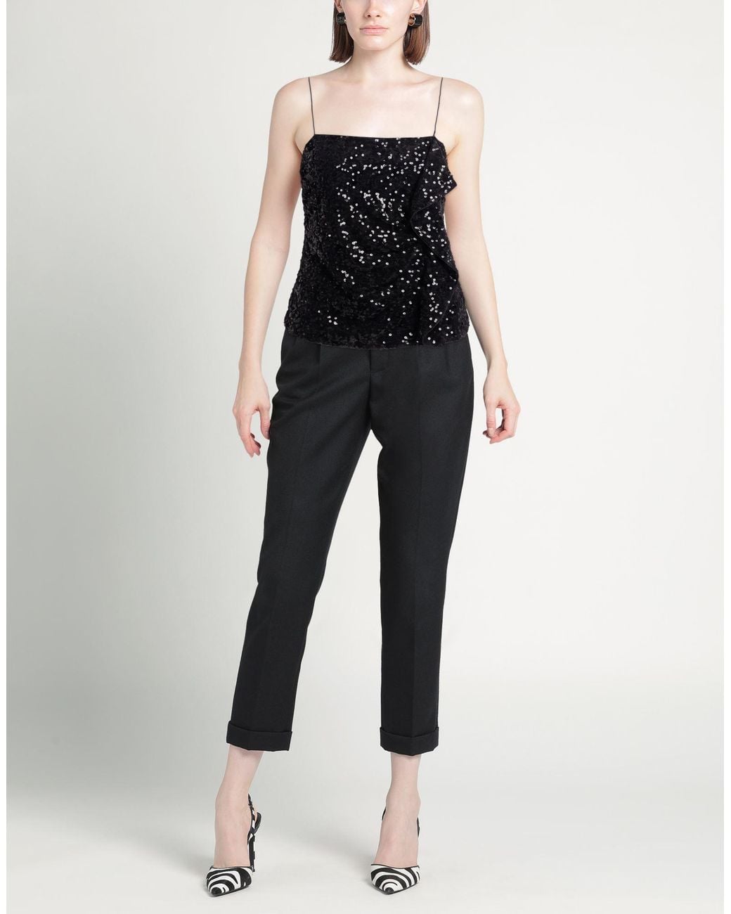 Nenette Black Tops