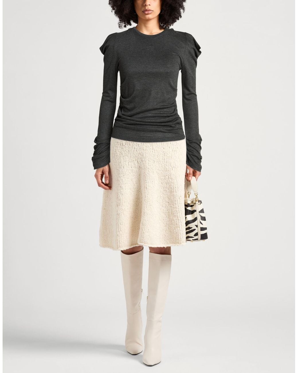 Loewe Black Top Viscose, Silk