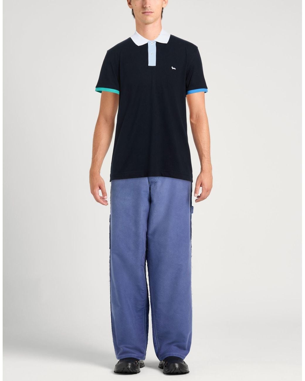 Harmont & Blaine Blue Polo Shirts for men