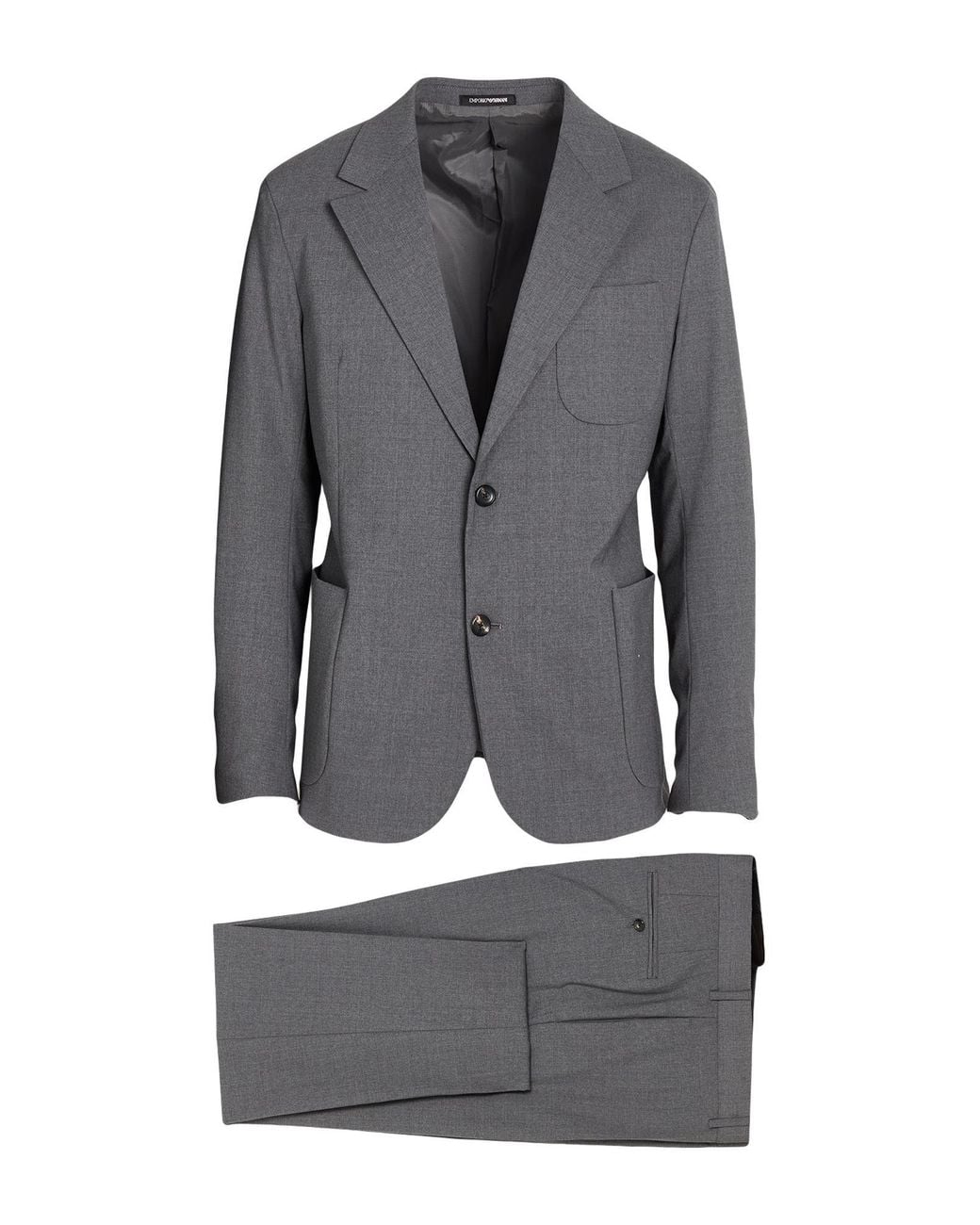Emporio Armani Gray Suits for men