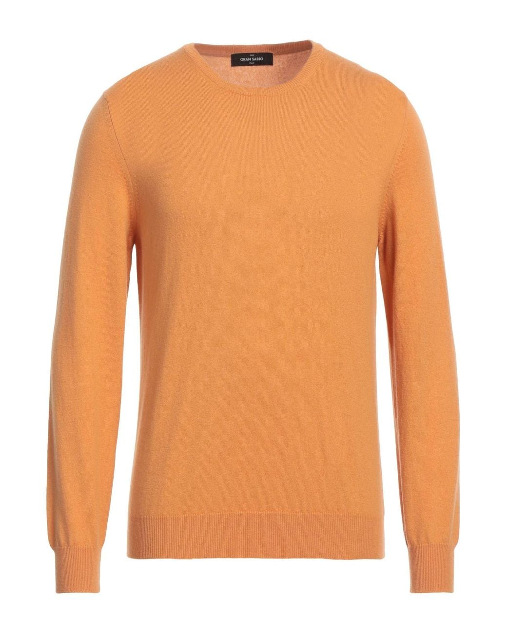 Gran Sasso Orange Sweater Cashmere for men