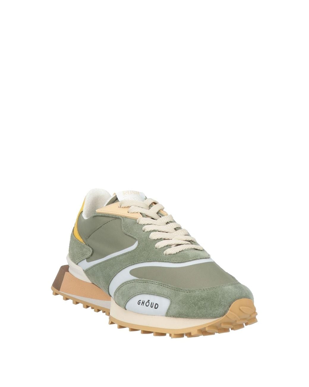 GHOUD VENICE Green Sneakers Leather, Nylon for men