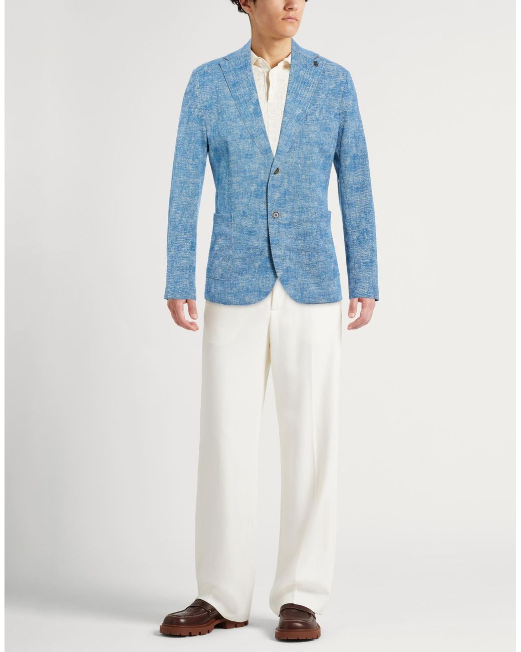 Americana Bob de hombre de color Blue
