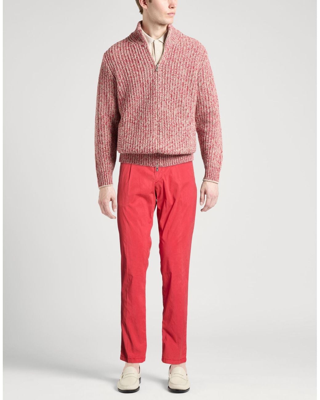 Fedeli Hose in Red für Herren