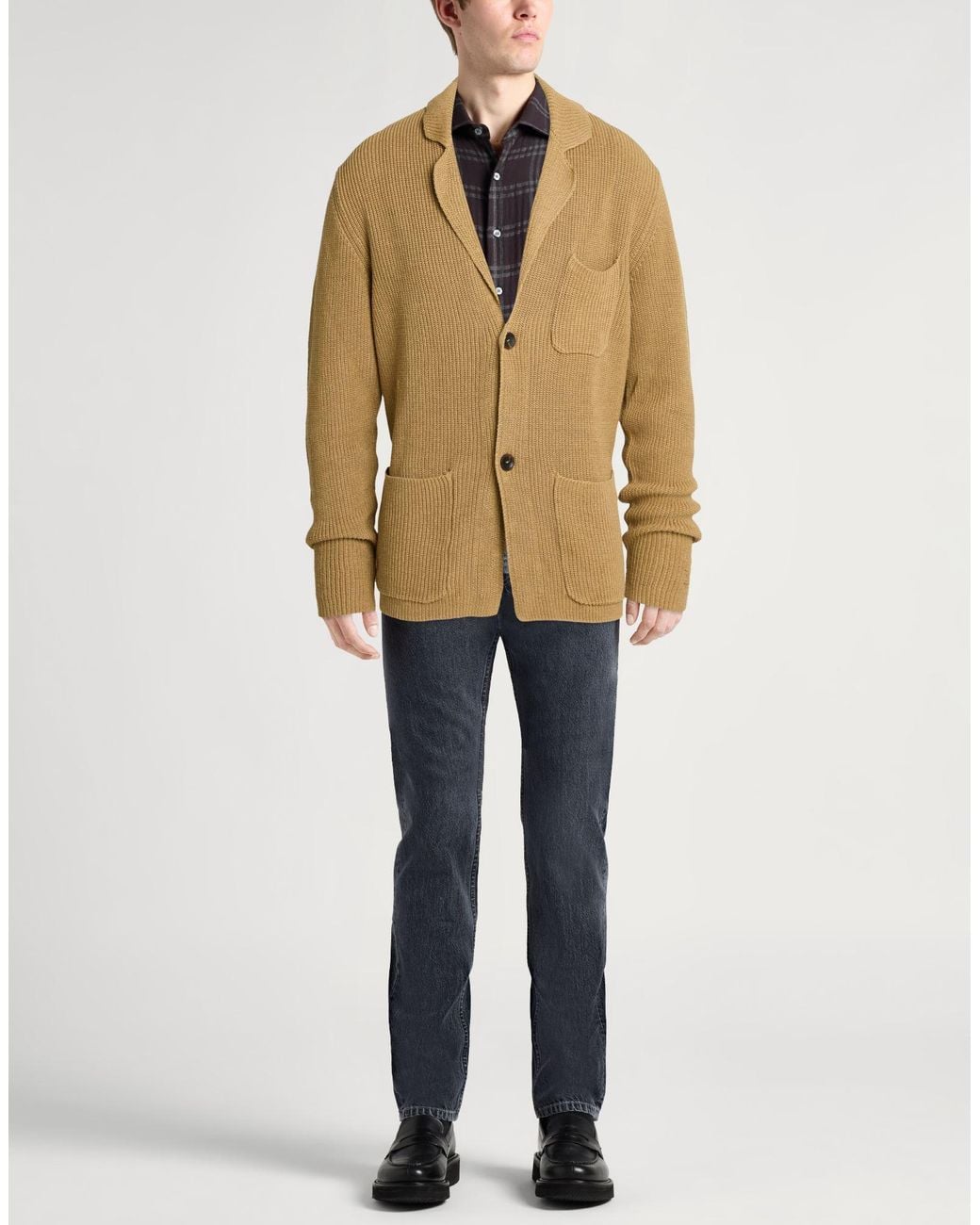 Rebecas Zanone de hombre de color Natural