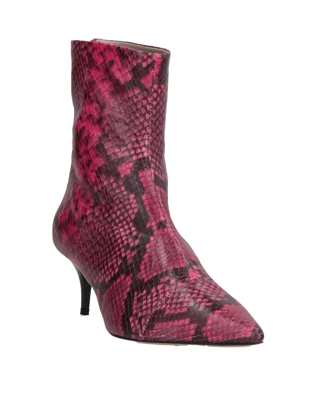 Amen Purple Ankle Boots