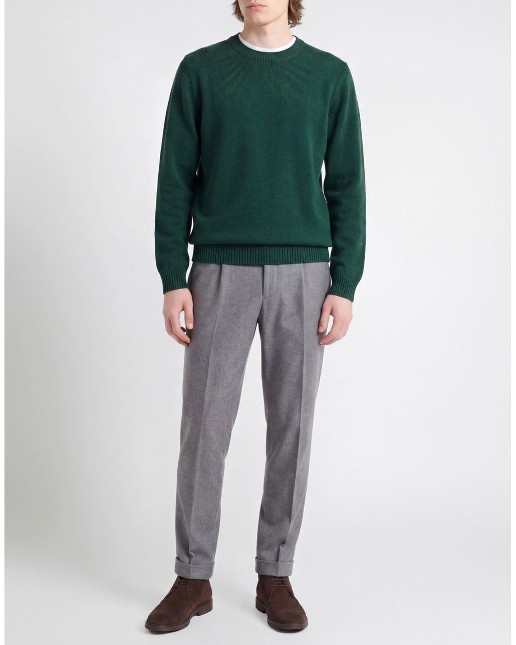 Gran Sasso Green Sweaters for men
