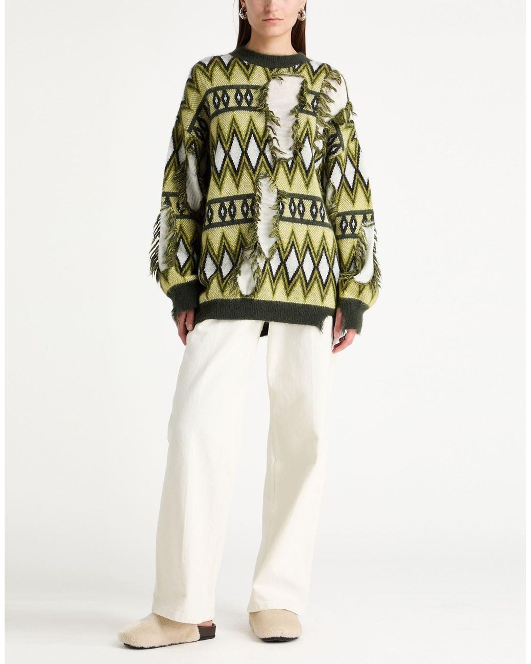 Pullover di Laneus in Green