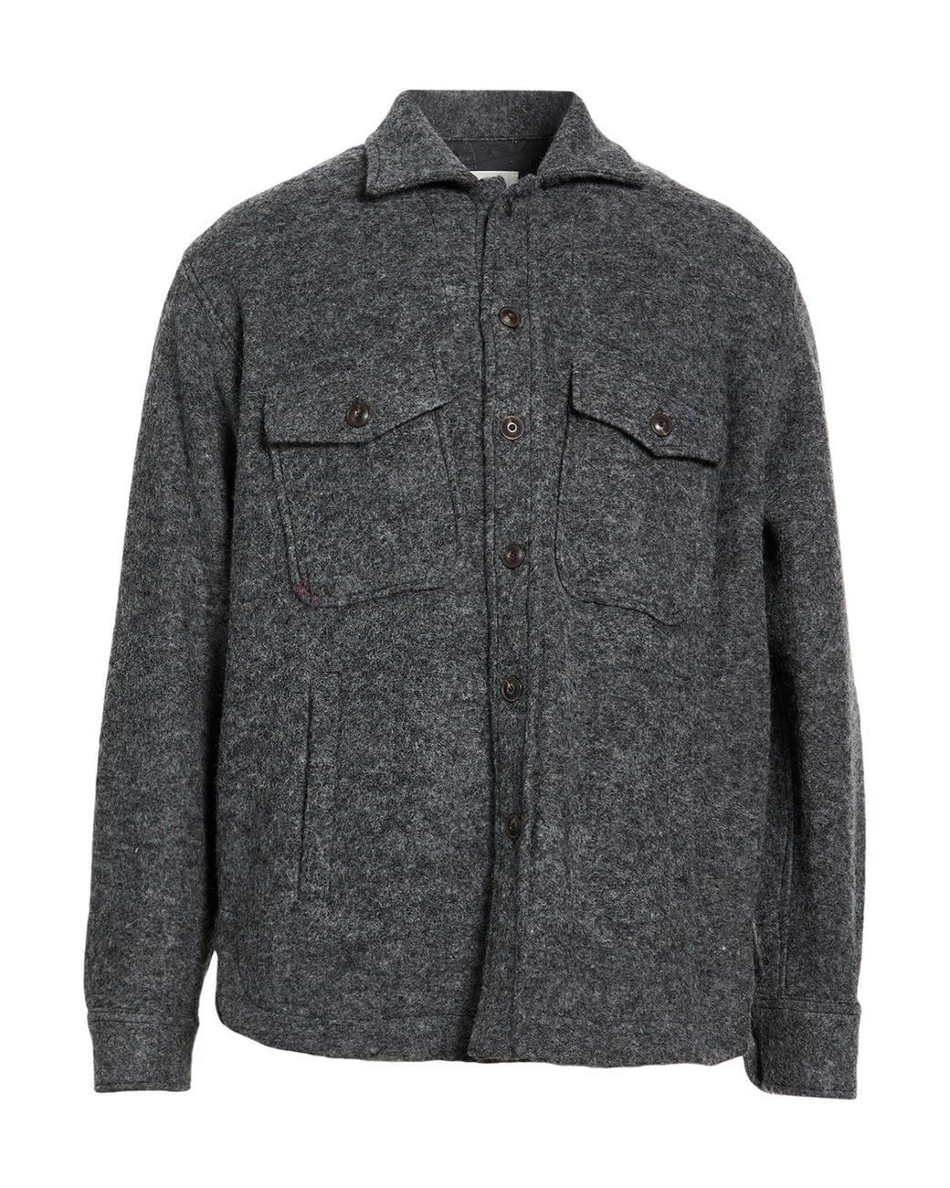 Tintoria Mattei 954 Gray Jacket Wool, Polyester for men