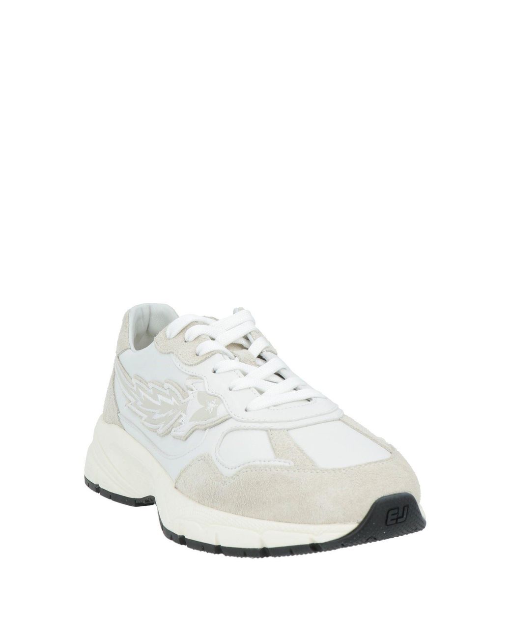 ENTERPRISE JAPAN White Sneakers Cow Leather, Textile Fibers for men