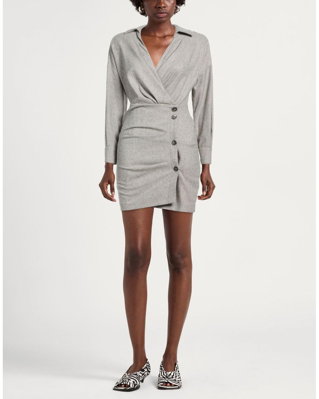 Vestito Corto di Ba&sh in Gray