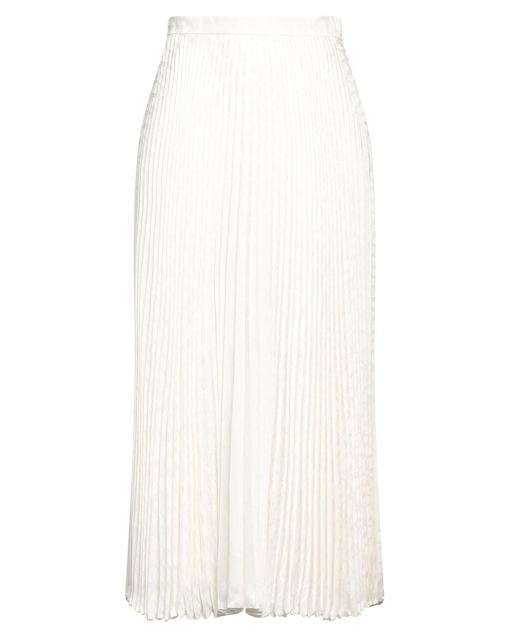 Valentino Garavani White Maxi Skirt