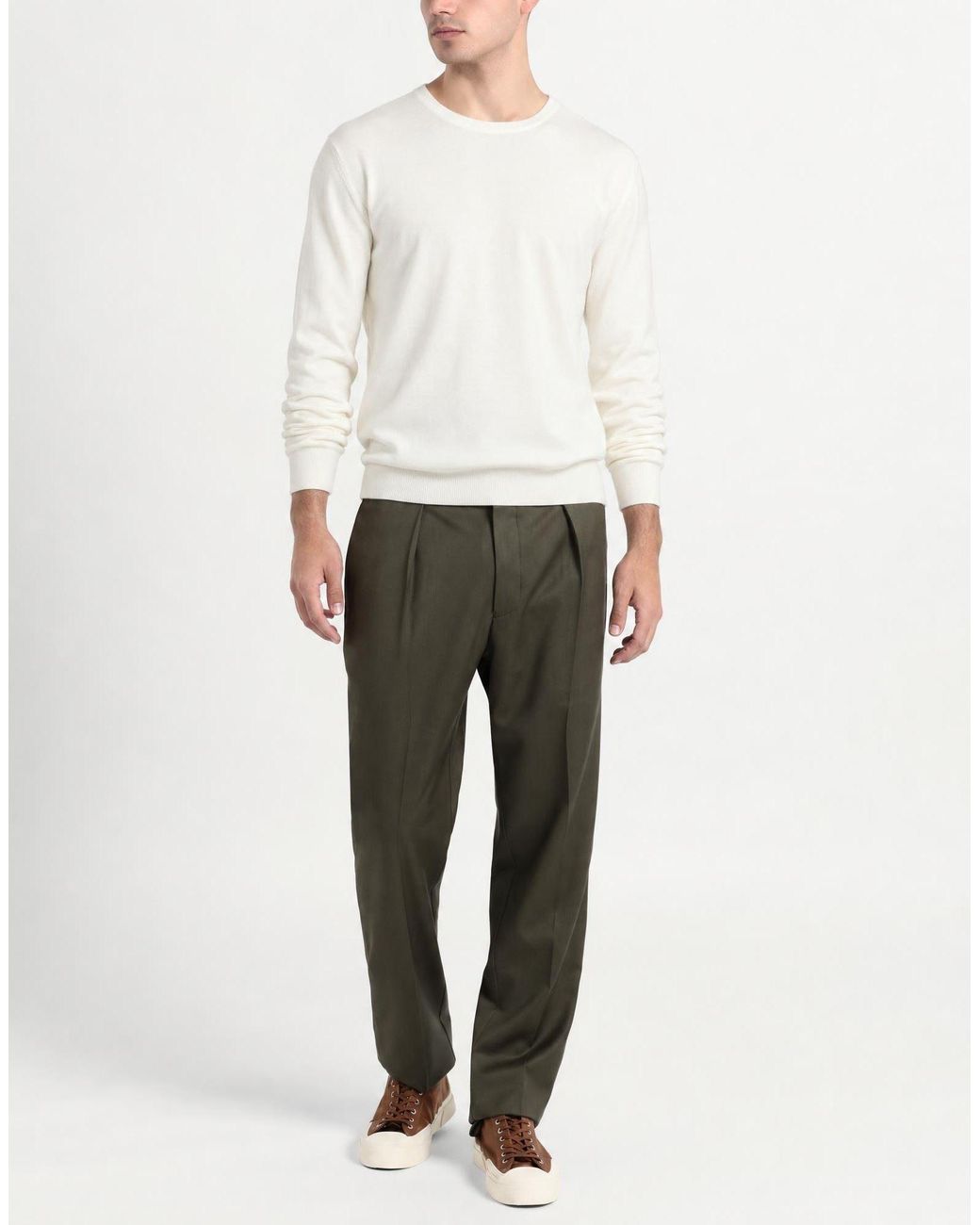 Squad² White Sweater Cotton for men