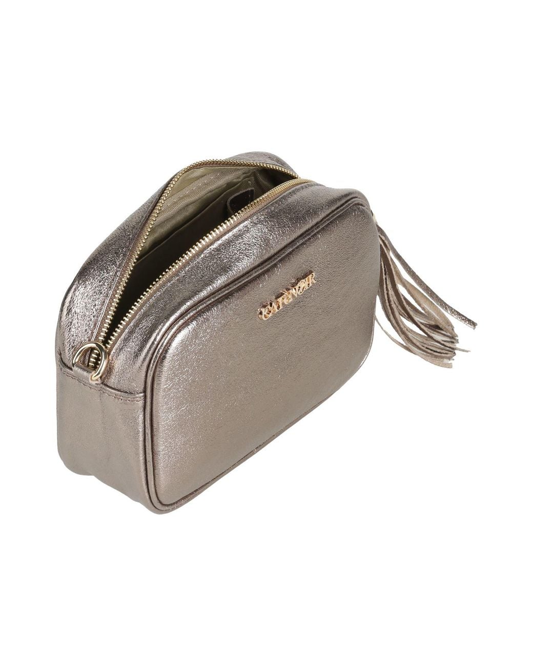 CafeNoir Gray Cross-Body Bag