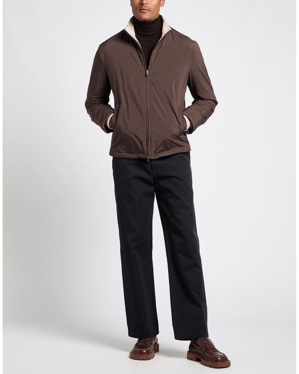 Fedeli Brown Jacket for men