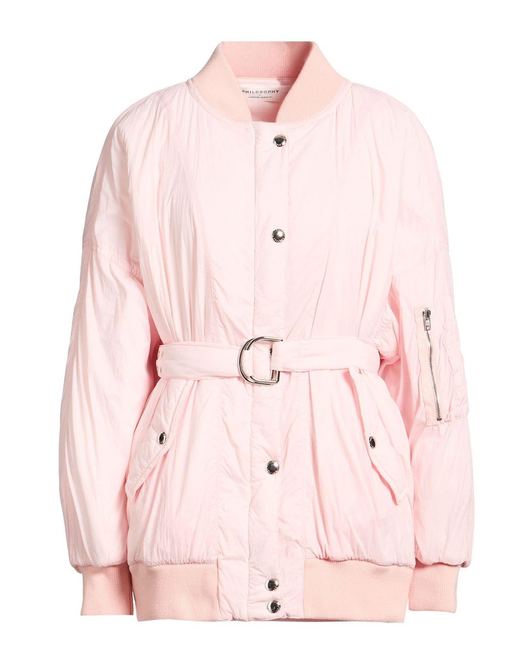 Philosophy Di Lorenzo Serafini Pink Jacket Polyamide