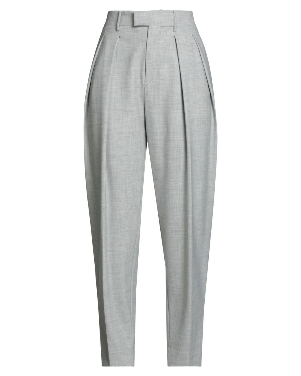 Berwich Gray Light Pants Polyester, Virgin Wool, Elastane