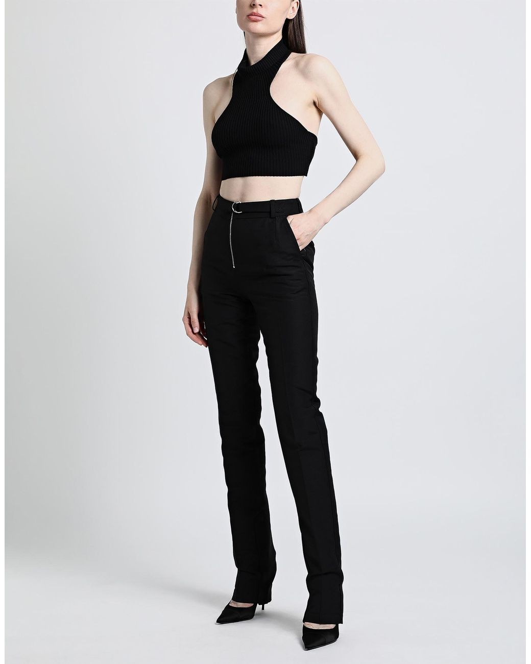 CAPASA MILANO Black Trouser