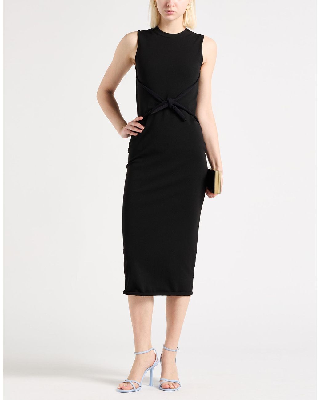 Alexander Wang Black Midi Dress