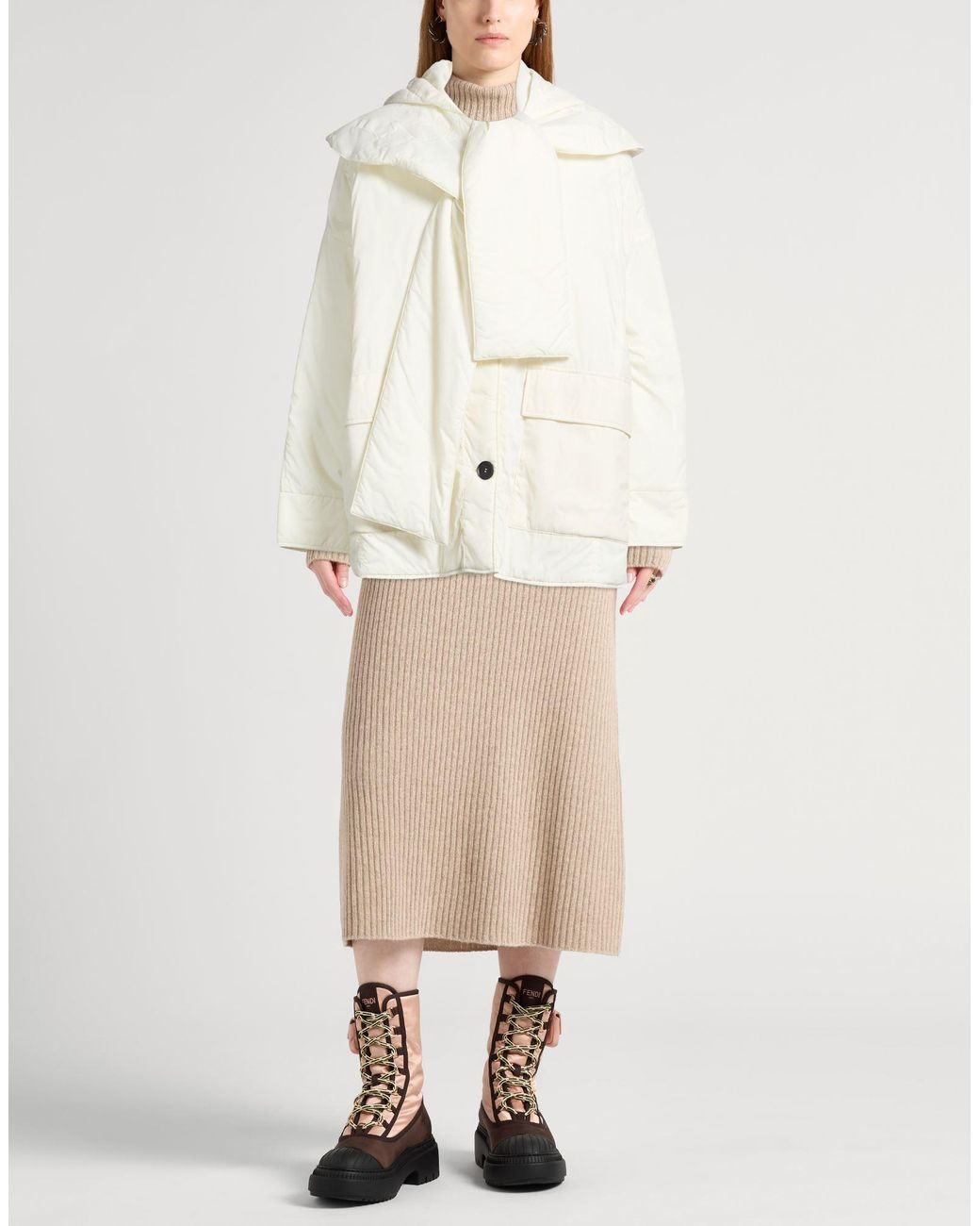 Liviana Conti White Puffer