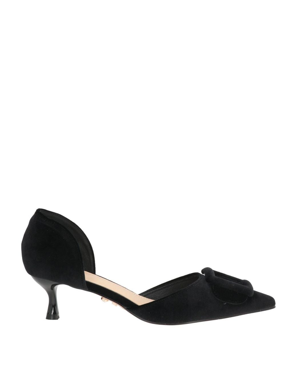 Twenty Four Haitch Black Pumps