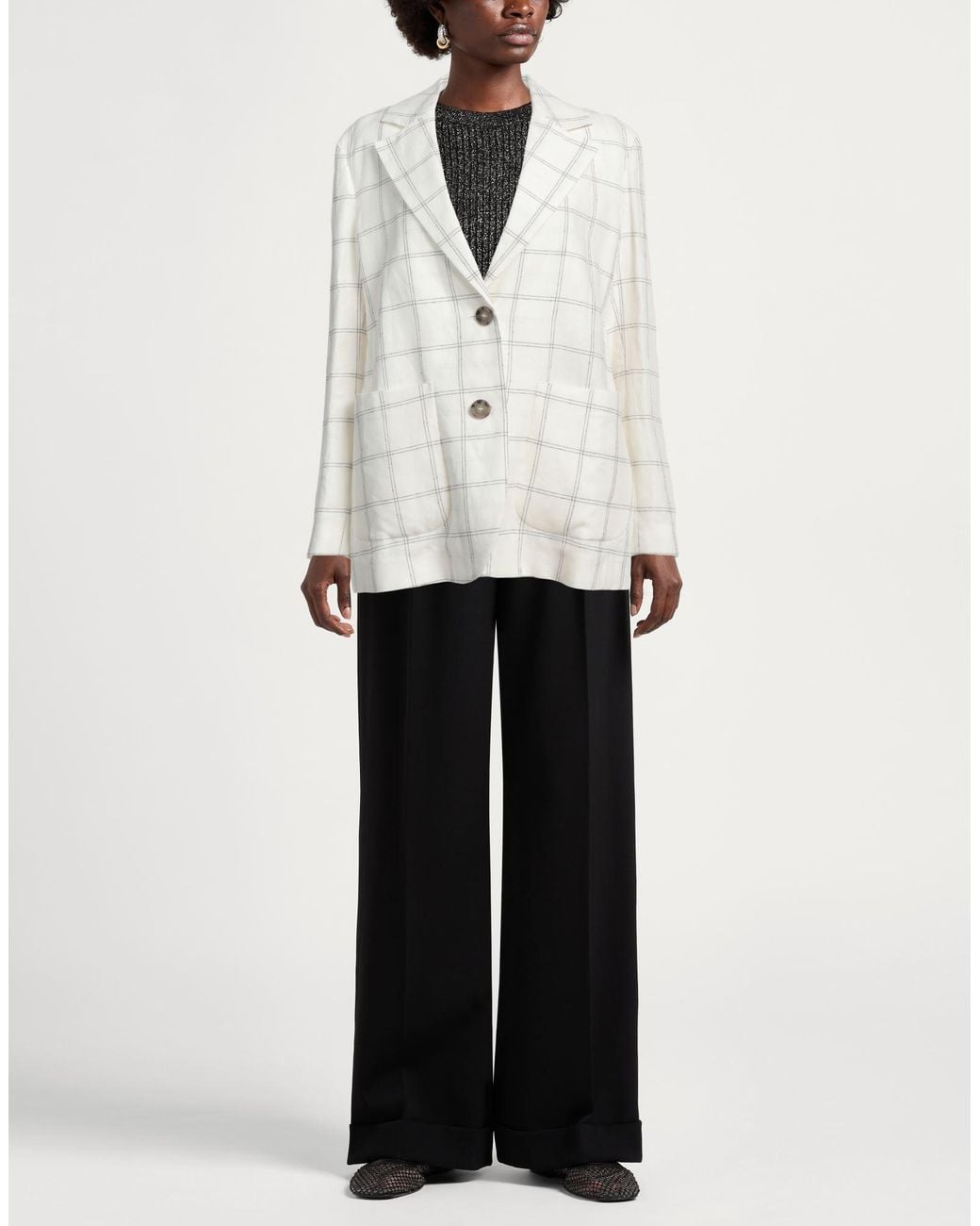 Peserico White Blazer
