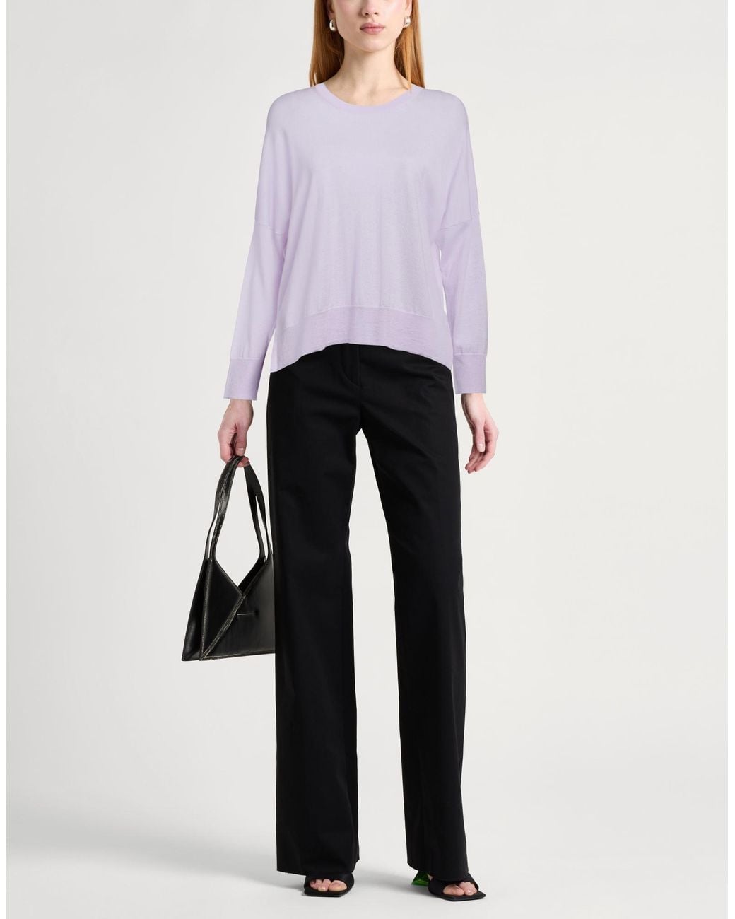 Gran Sasso Purple Pullover