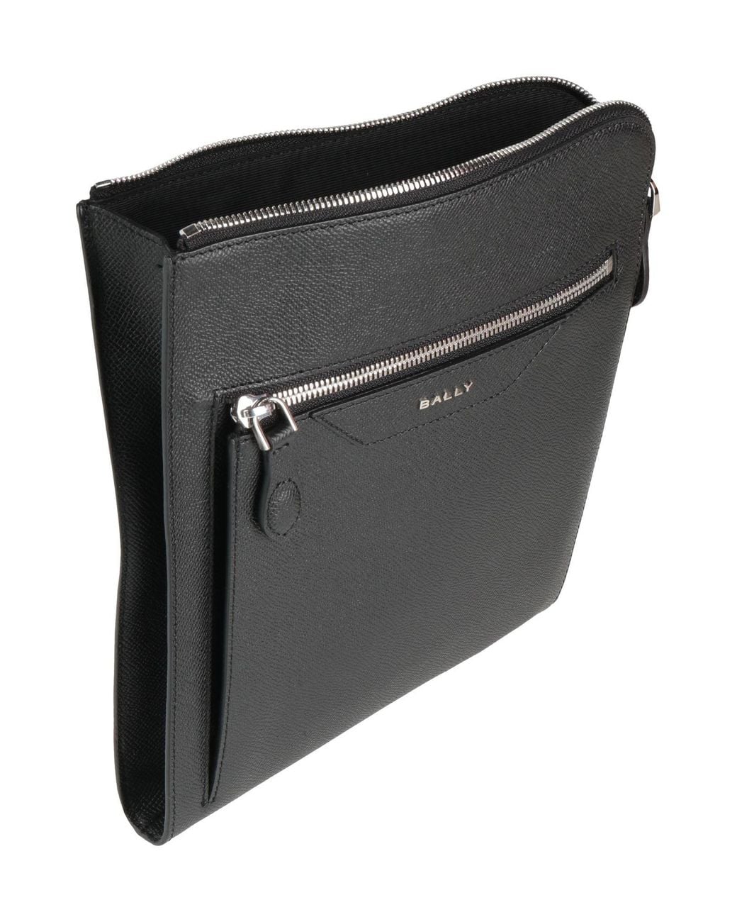 Bally Black Cross-Body Bag Leather for men