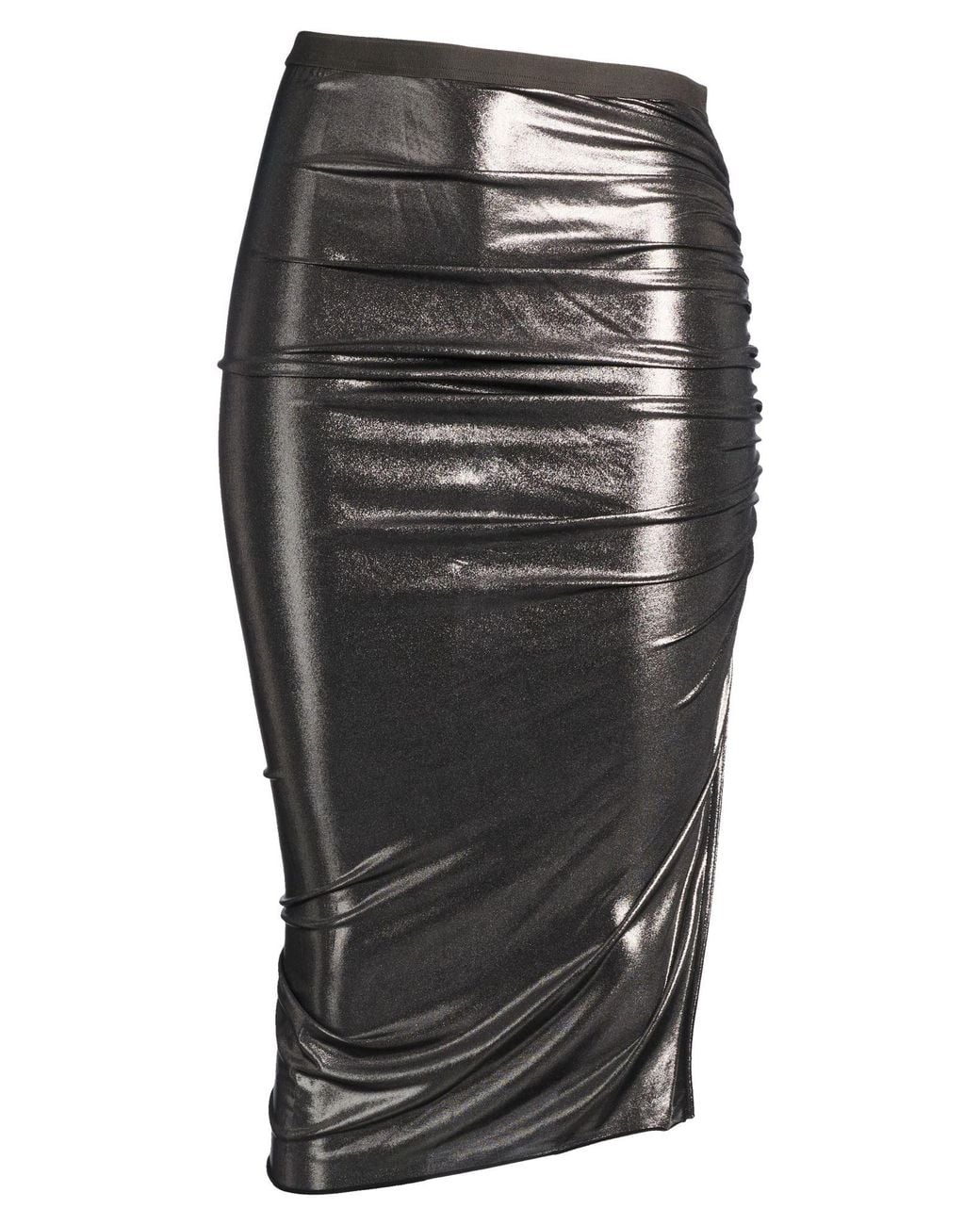 Rick Owens Black Midi Skirt