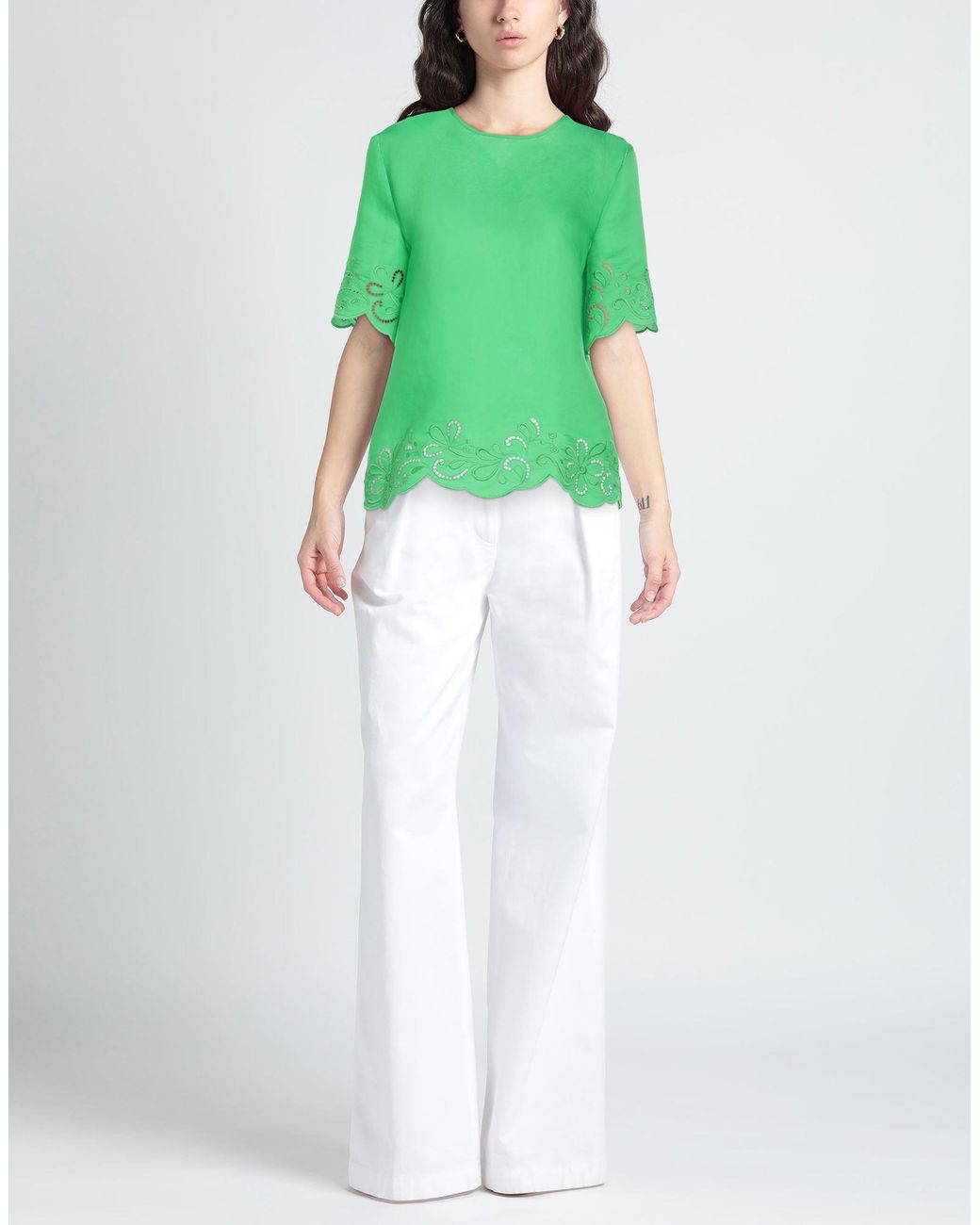 Boutique Moschino Green Top