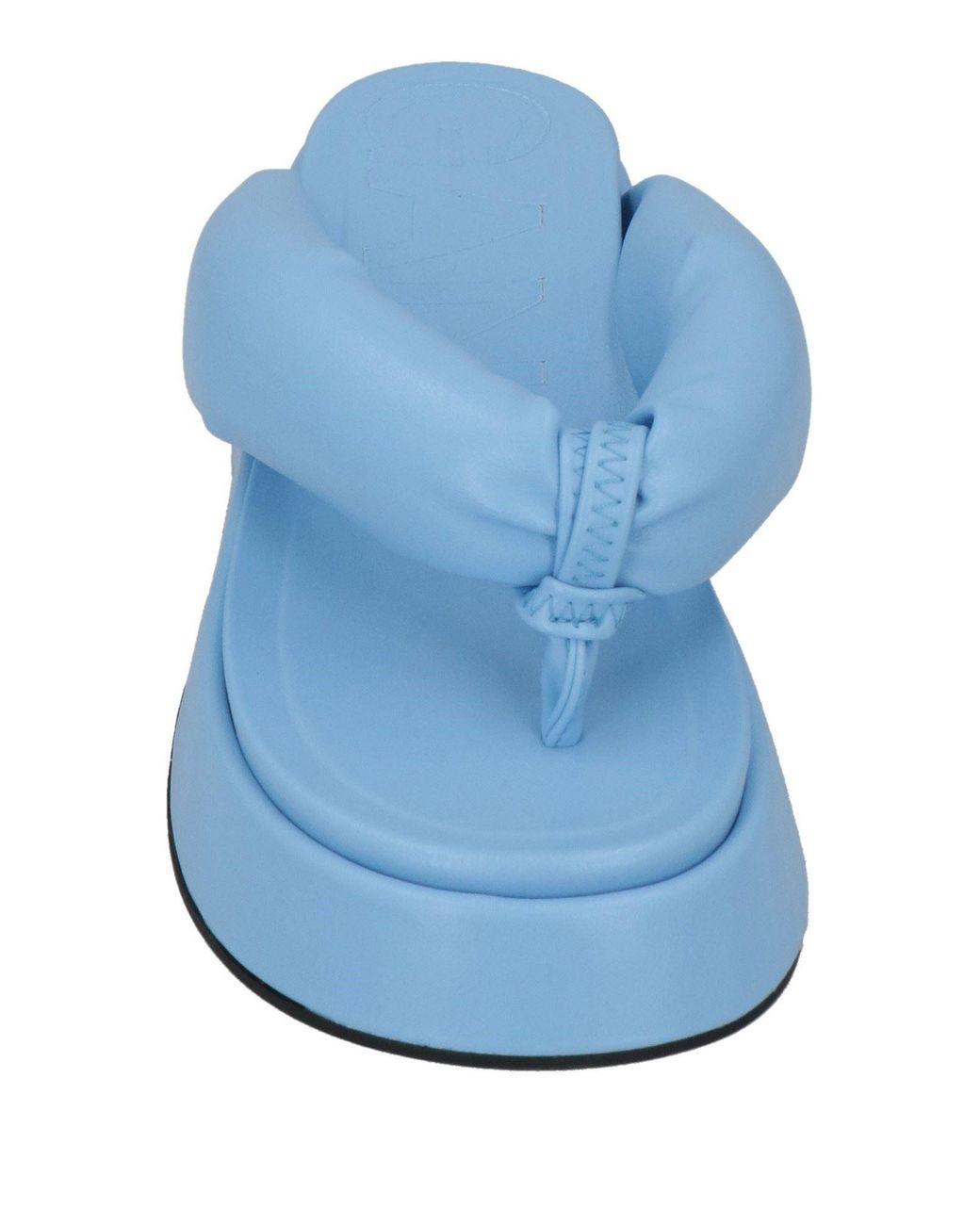 Ganni Blue Thong Sandal