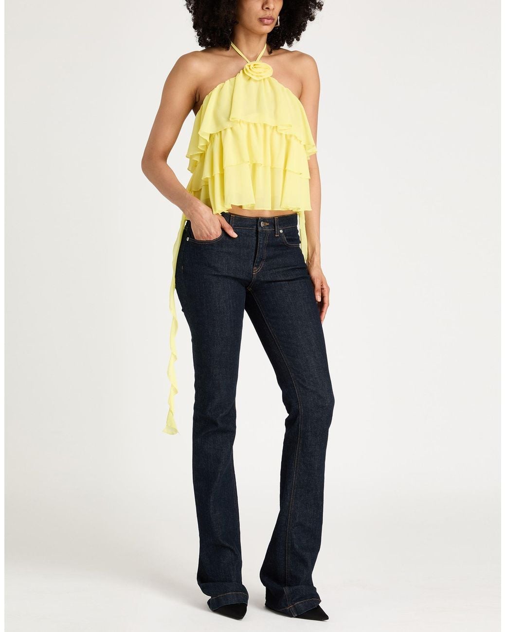 No Secrets Yellow Tops