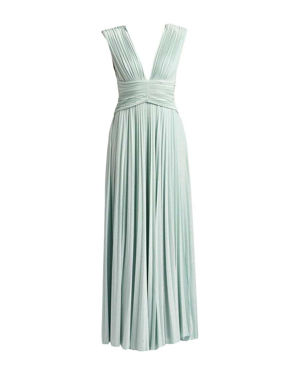Elisabetta Franchi Green Maxi Dress
