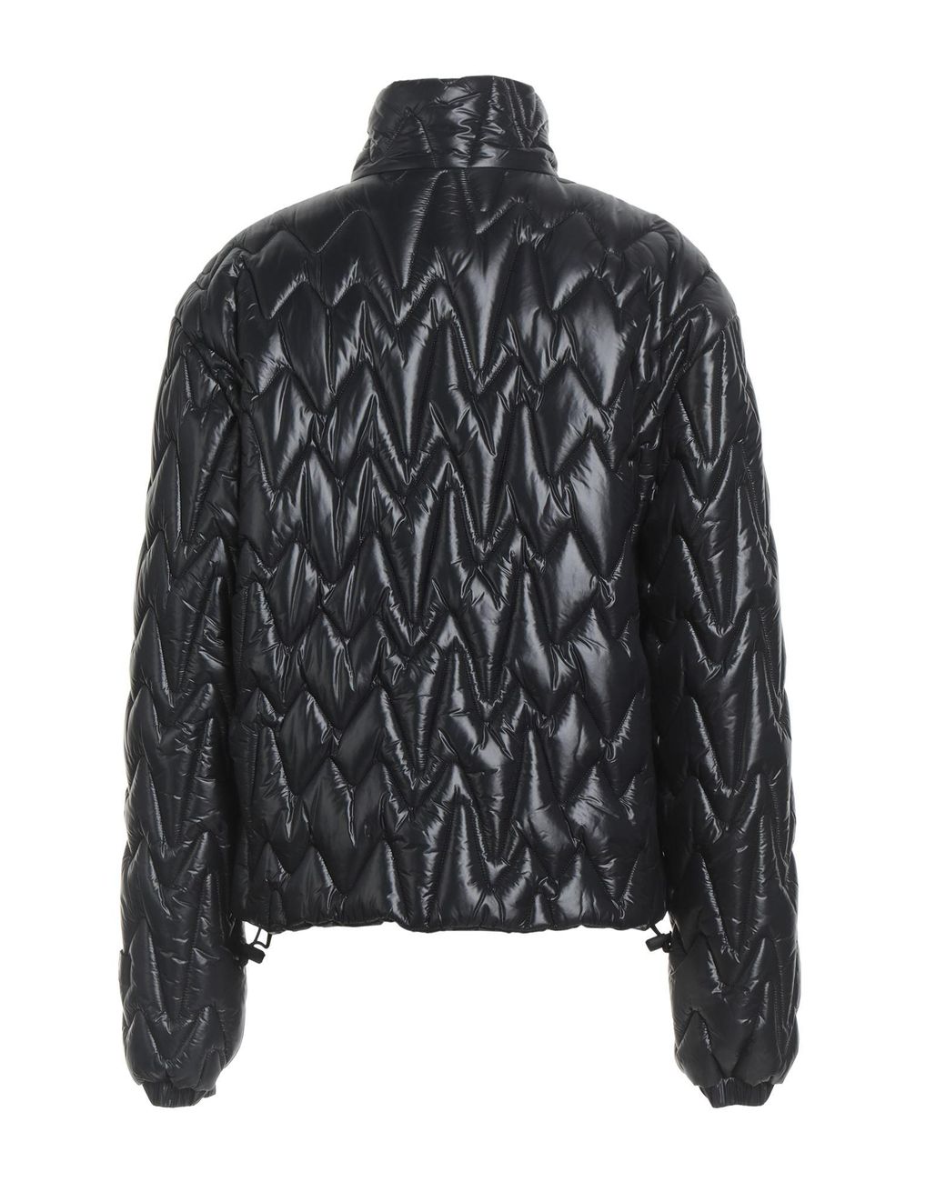 MSGM Black Puffer Polyester, Polyamide, Polypropylene for men