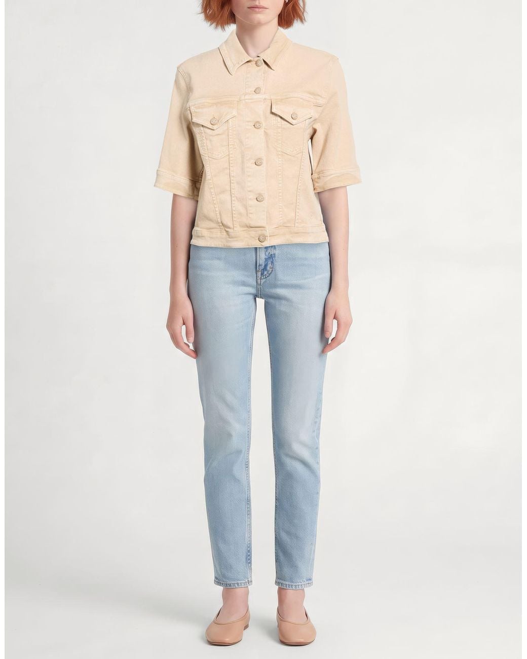 Jacob Cohen Natural Denim Outerwear